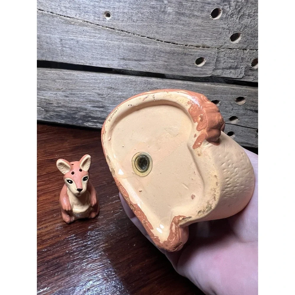 Vintage Mama Kangaroo and Joey Salt & Pepper Shakers Figural Japan 5